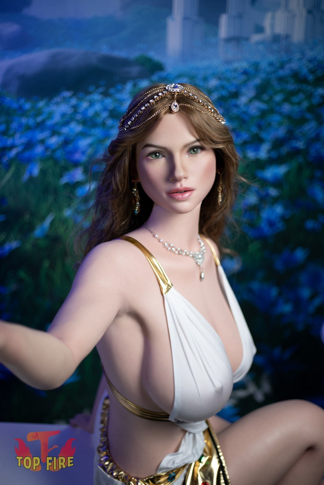 174cm (5ft9") Brunette Silicone Sex Doll - G-Cup – Nata