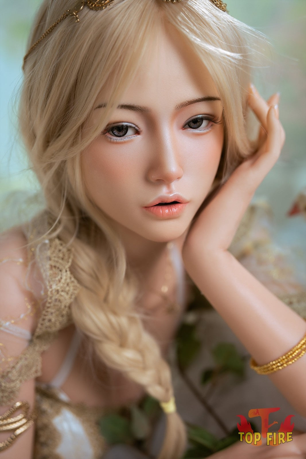164cm (5ft5") Slim Blonde Silicone Sex Doll – Victoria