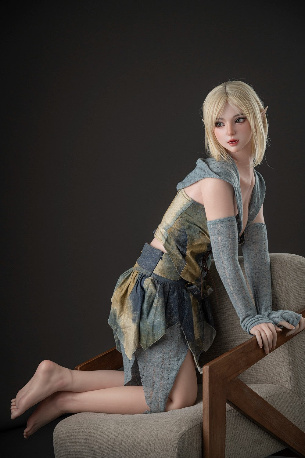 160cm (5ft3") Elf Silicone Sex Doll - B-Cup – Elara