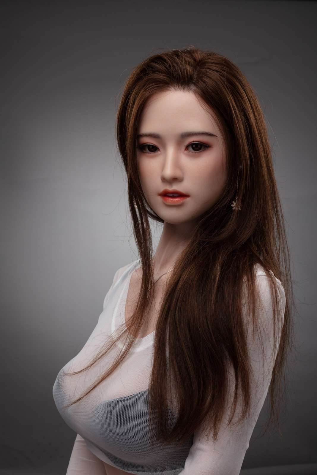 159cm (5ft2") Brunette Realistic Silicone Sex Doll - C-Cup - Zhulin