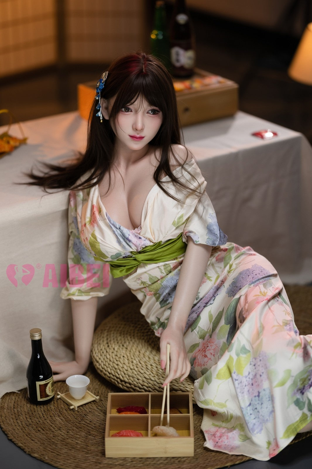 167cm (5ft6") E-Cup Asian Silicone Sex Doll Hard Head - Rika AB167-WH-AB17 | In Stock | US Only