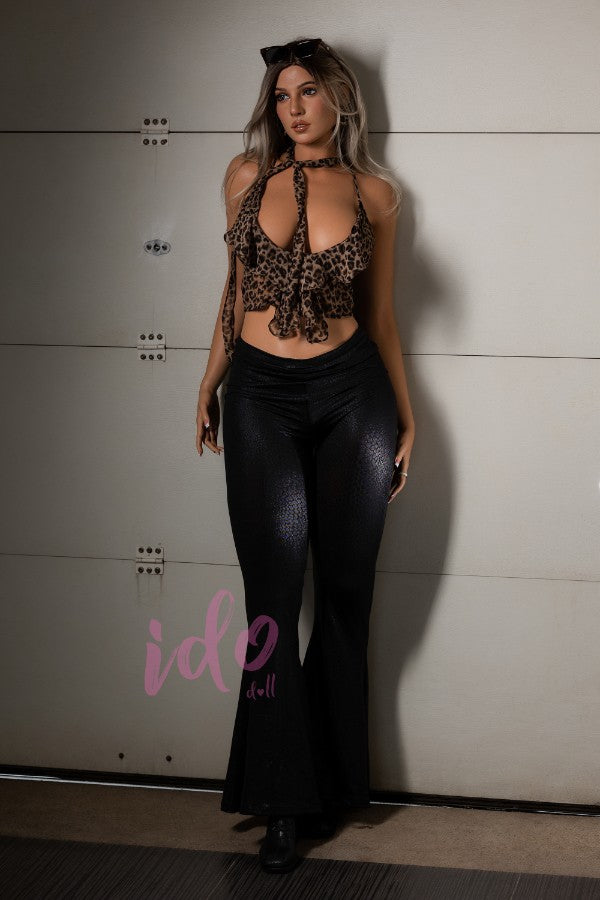 167cm (5ft6") Brunette Silicone Sex Doll - F-Cup – Alessia ID167F