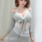 159cm (5ft3") Brunette TPE Sex Doll - D-Cup – AB34