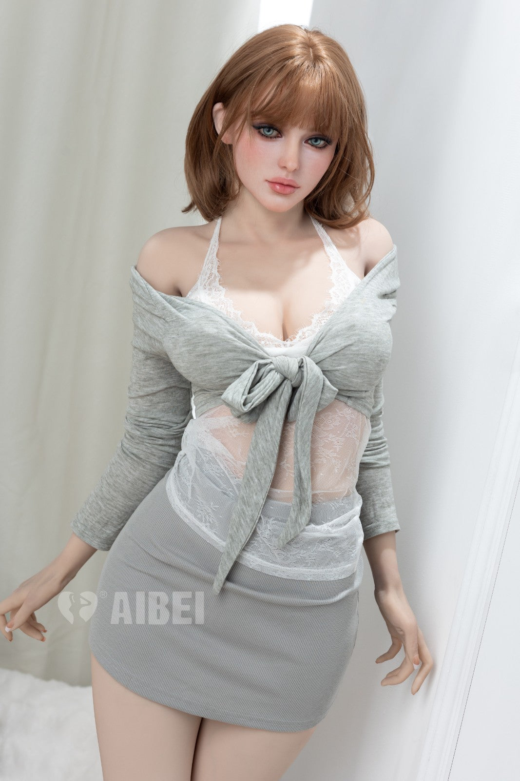 159cm (5ft3") Brunette TPE Sex Doll - D-Cup – AB34