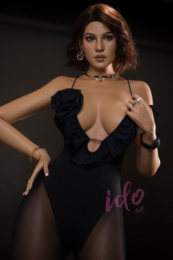 167cm (5ft6") Brunette Silicone Sex Doll - F-Cup –  Alessia ID167F
