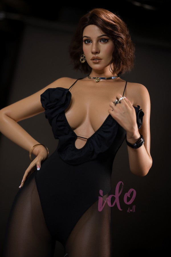 167cm (5ft6") Brunette Silicone Sex Doll - F-Cup –  Alessia ID167F