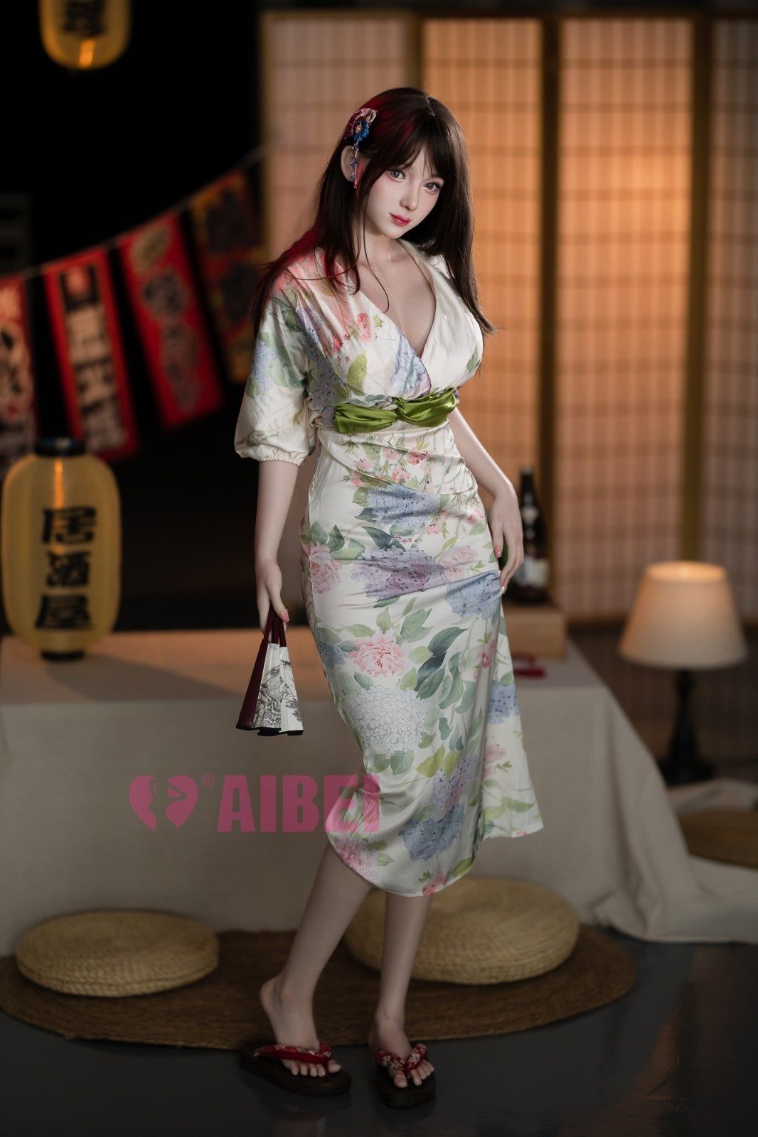 167cm (5ft6") E-Cup Asian Silicone Sex Doll Hard Head - Rika AB167-WH-AB17 | In Stock | US Only