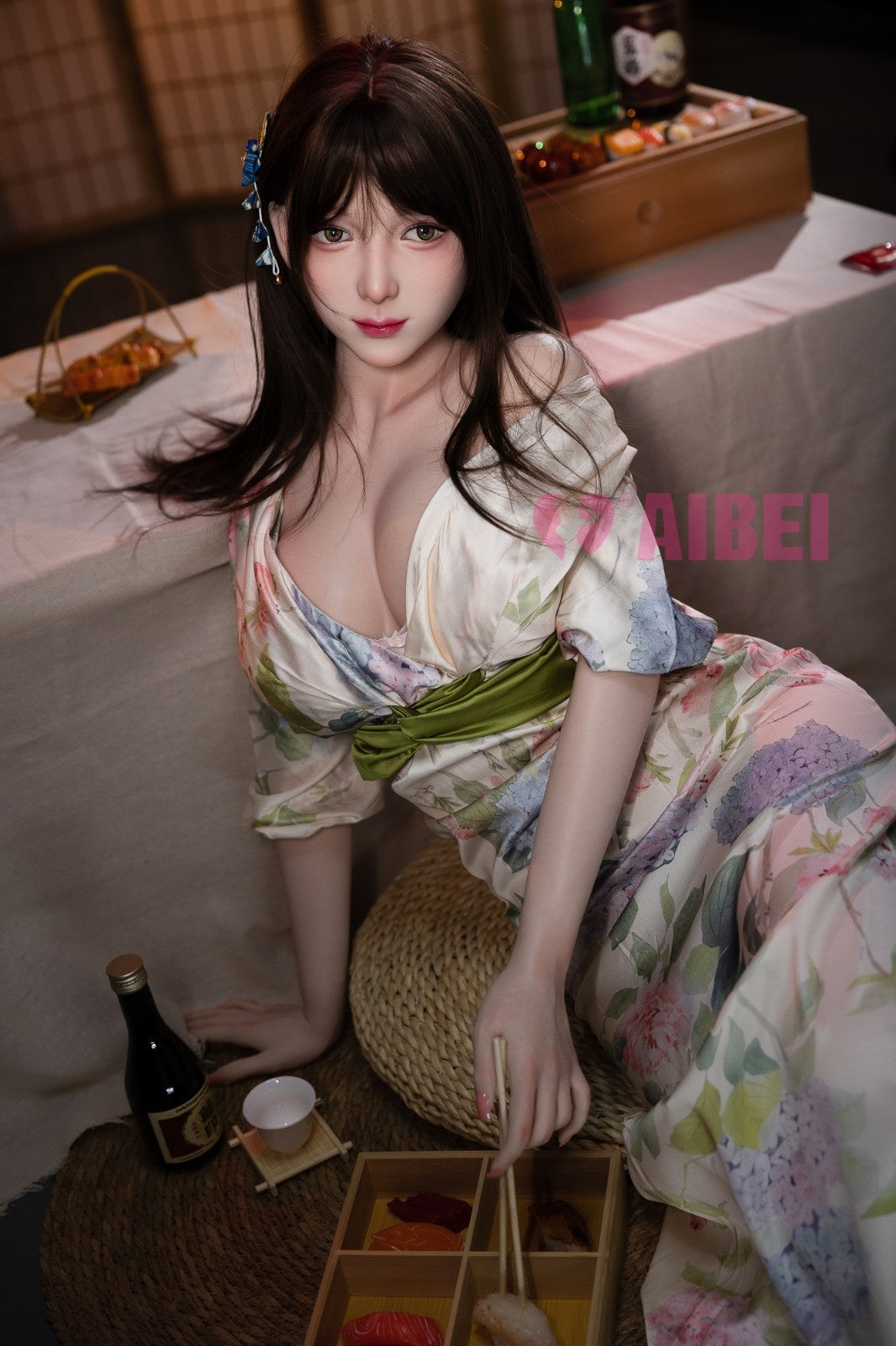 167cm (5ft6") E-Cup Asian Silicone Sex Doll Soft Head - Rika AB167-WH-AB17 | In Stock | US Only