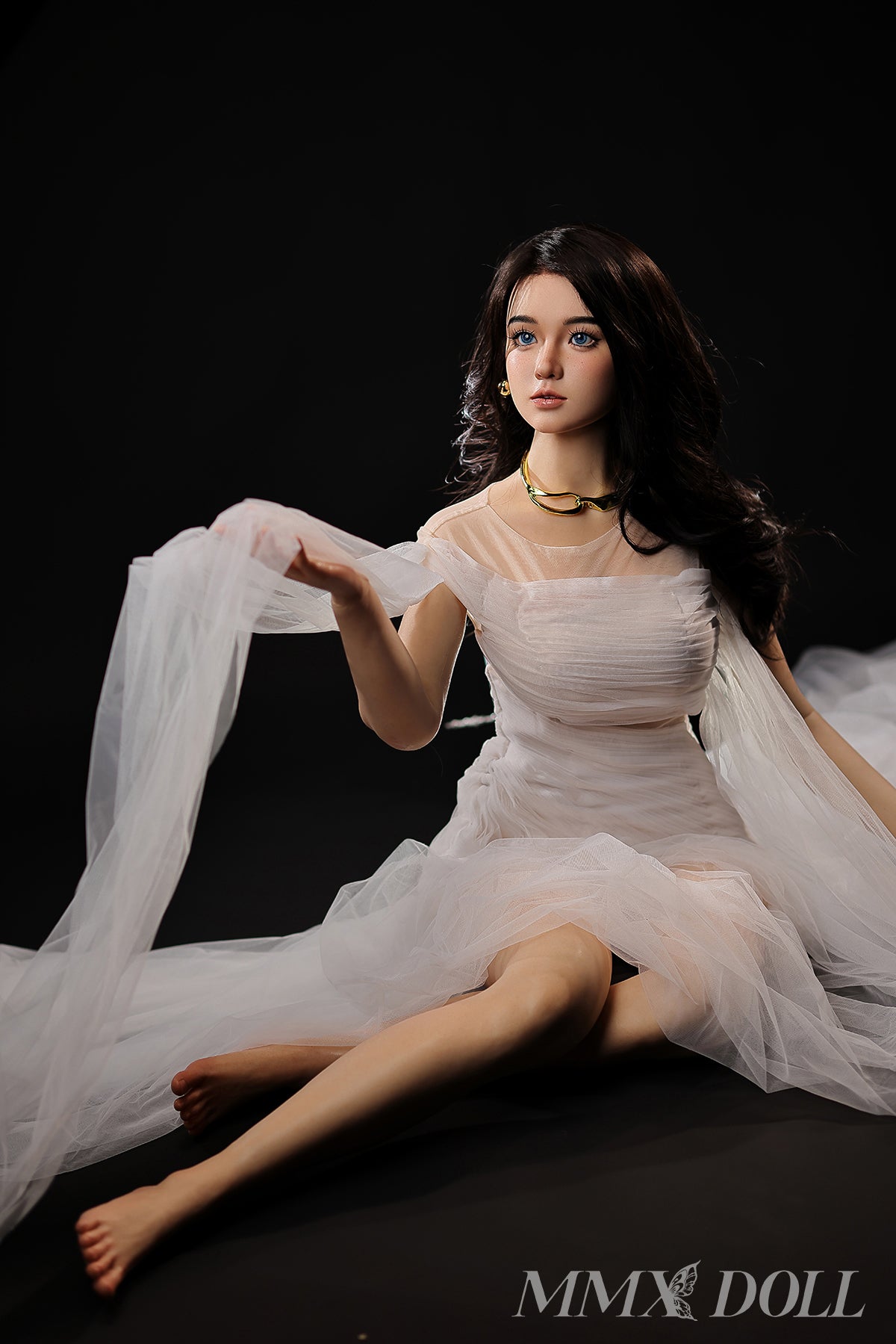 163cm (5ft4") Asian Black Hair Silicone Sex Doll - D-Cup – Little Orange