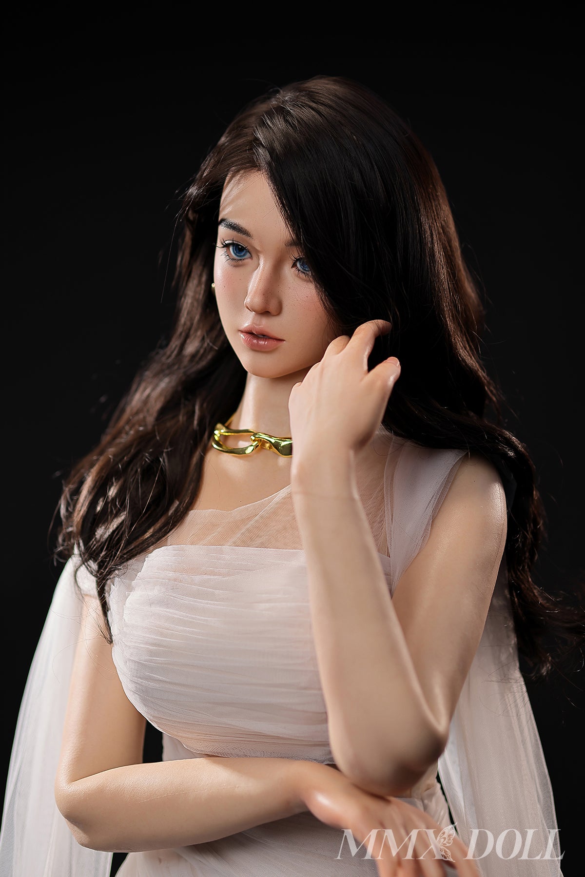 163cm (5ft4") Asian Black Hair Silicone Sex Doll - D-Cup – Little Orange