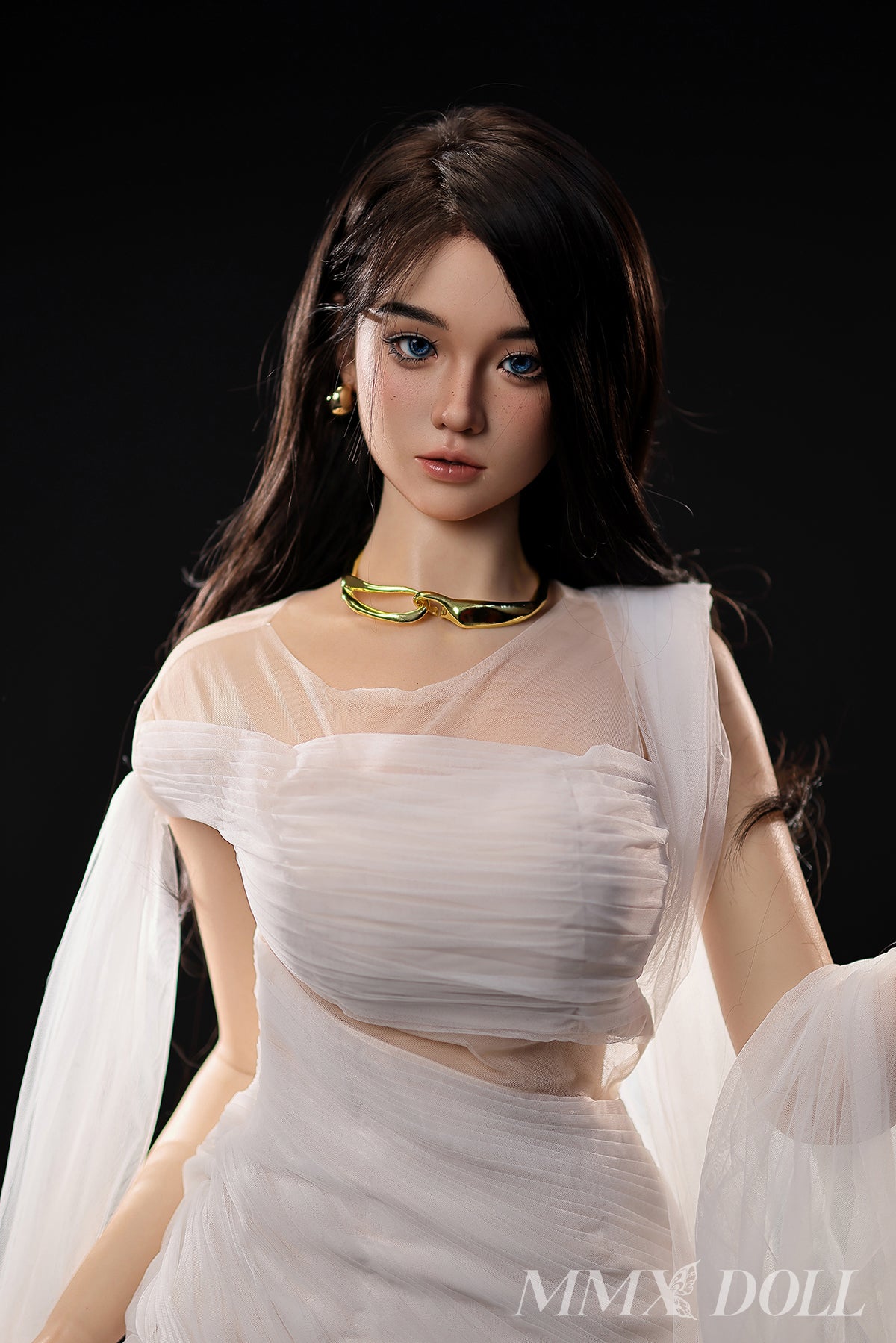 163cm (5ft4") Asian Black Hair Silicone Sex Doll - D-Cup – Little Orange