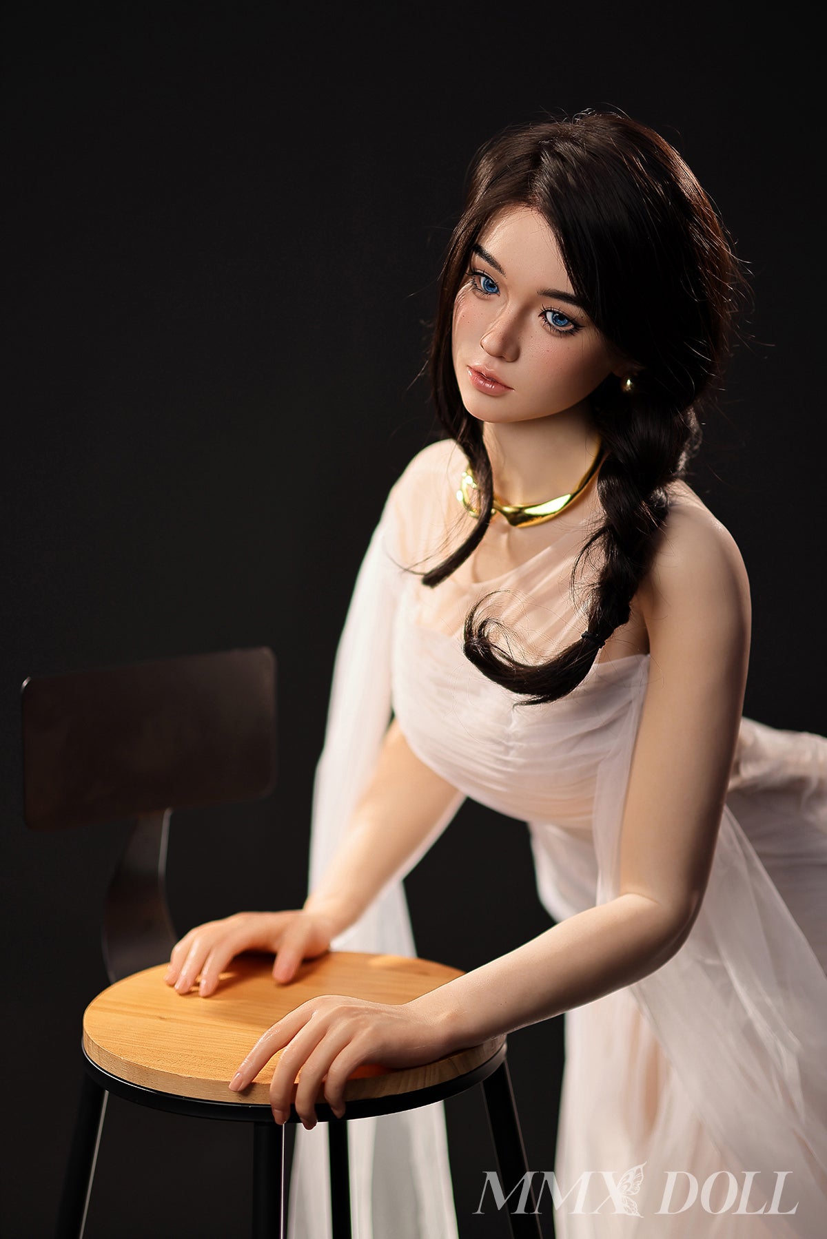 163cm (5ft4") Asian Black Hair Silicone Sex Doll - D-Cup – Little Orange