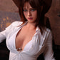 164cm (5ft4") Cowgirl  ROS Full Silicone Sex Doll - D-Cup – Megan