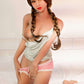 140cm (4ft7") Tanned Skin Brunette Sex Doll - In Stock | Europe Only