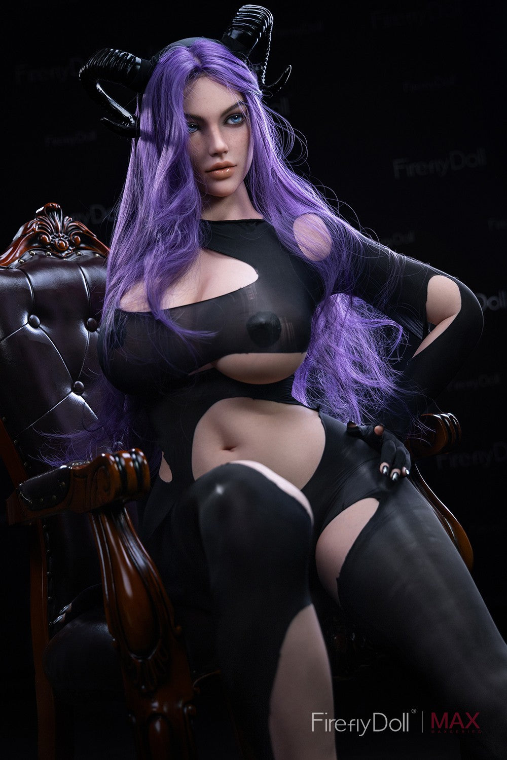 164cm (5ft5") MAX Sweet Demon Silicone Sex Doll with Lifelike Skin - I-Cup - Mary