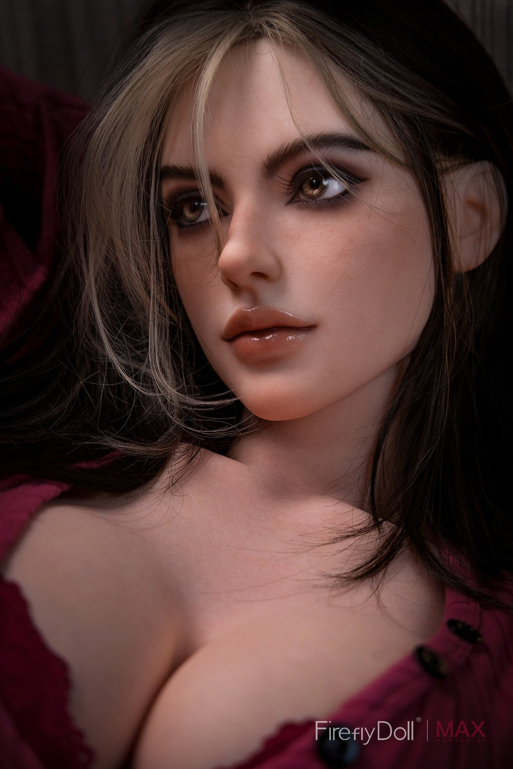 164cm (5ft5") MAX Sensual Goth Silicone Sex Doll - I-up - Rona