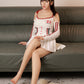 153cm (5ft0") Seamless Neck Sexy Asian Silicone Sex Doll - C-Cup - MengYue
