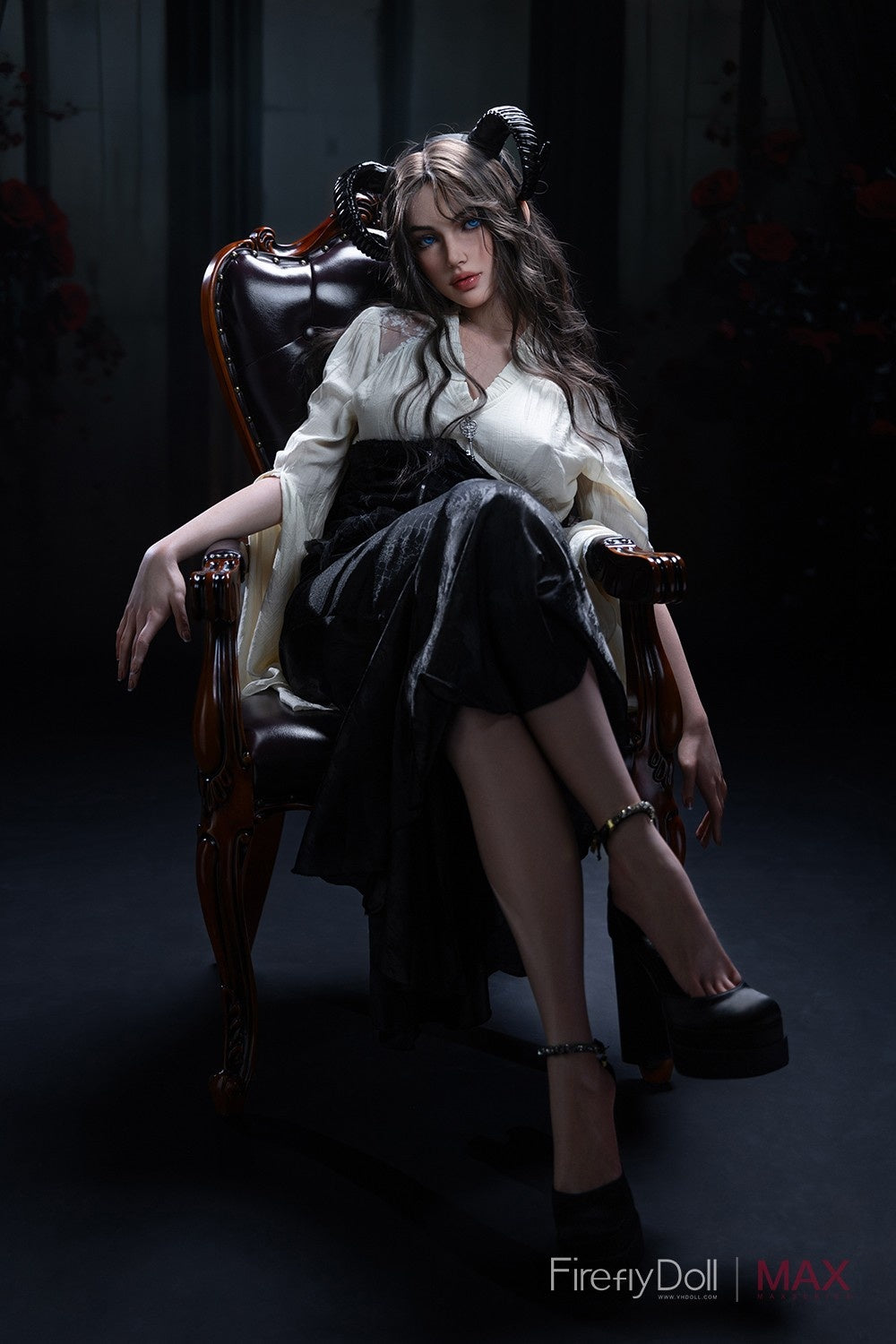 165cm (5ft5") MAX Series Demon Silicone Sex Doll - B-Cup – Mary