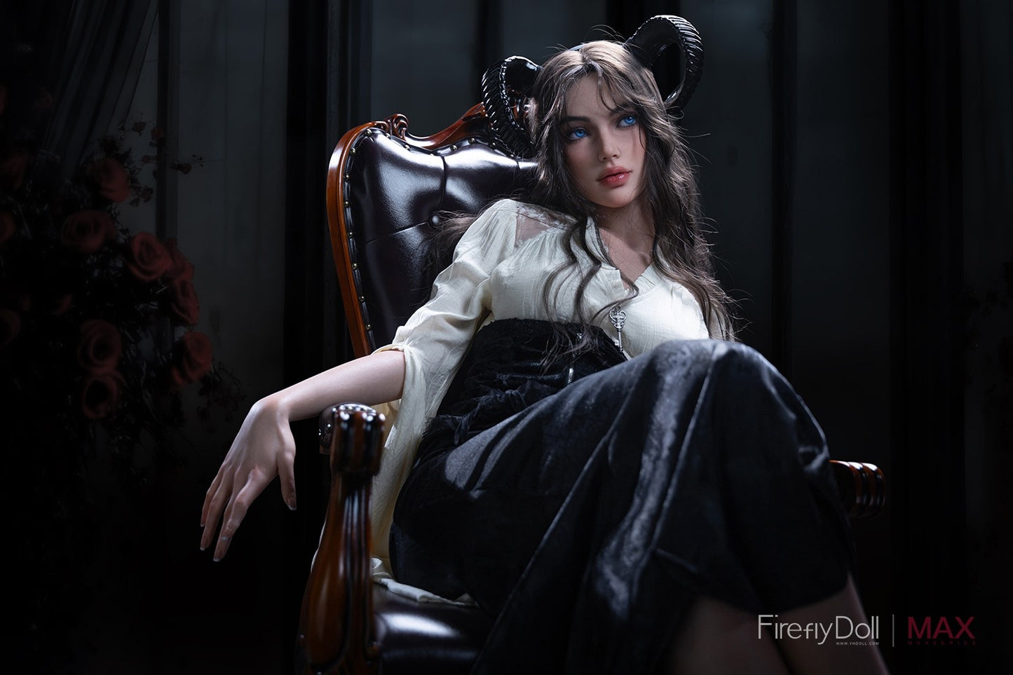 165cm (5ft5") MAX Series Demon Silicone Sex Doll - B-Cup – Mary