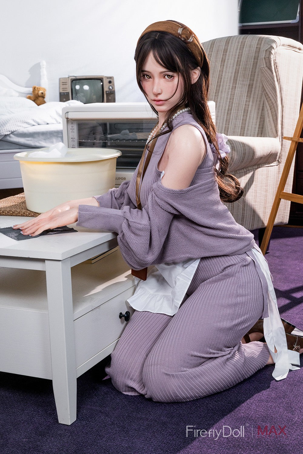 165cm (5ft5") MAX Brunette Silicone Sex Doll - B-Cup - Haruko
