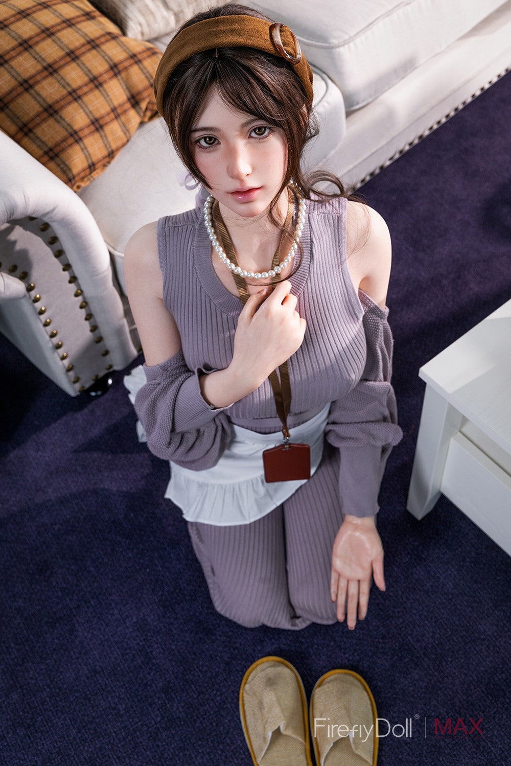 165cm (5ft5") MAX Brunette Silicone Sex Doll - B-Cup - Haruko