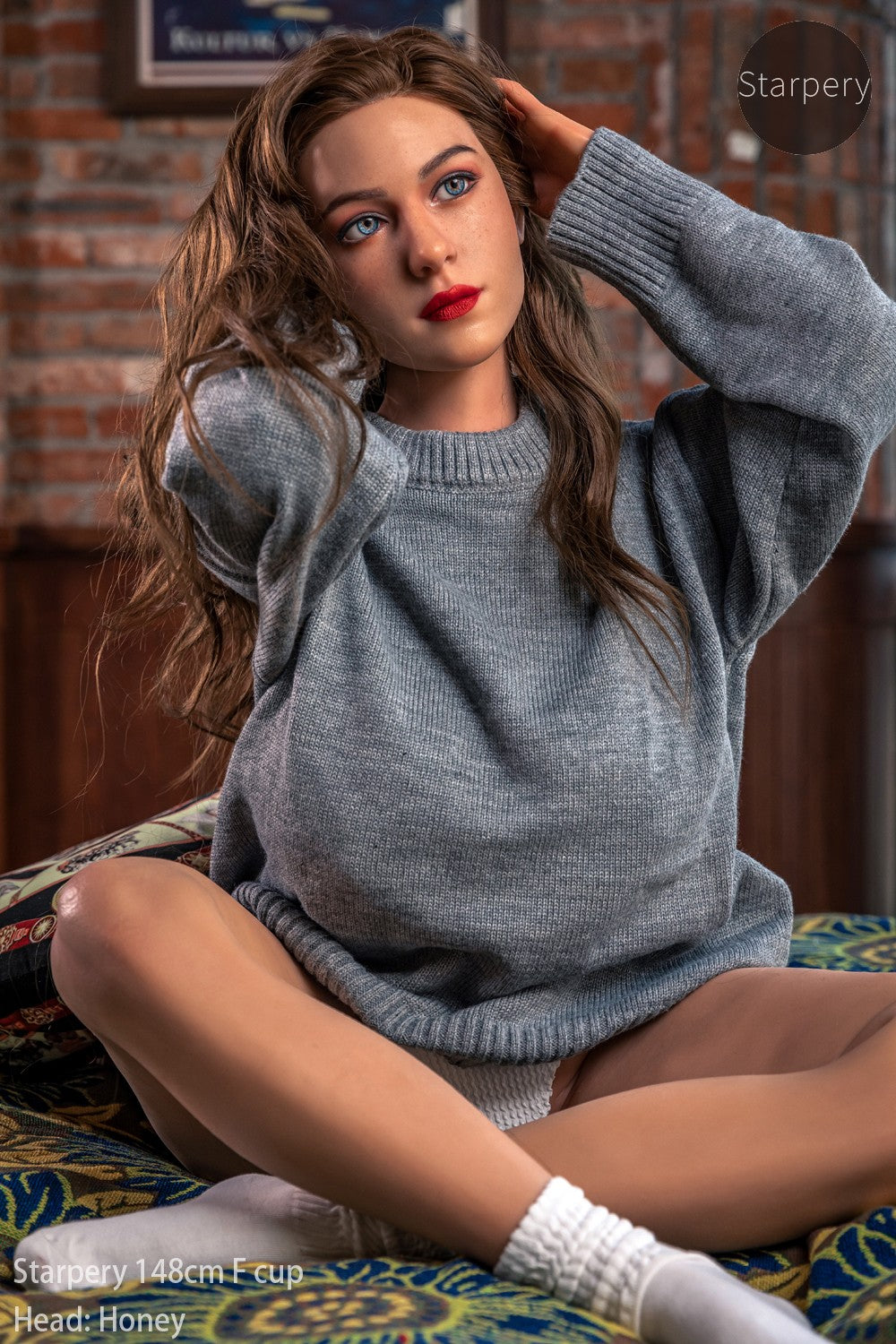 148cm (4ft10") J-Cup Full-Silicone Sex Doll – Honey-2 - In Stock | US Only