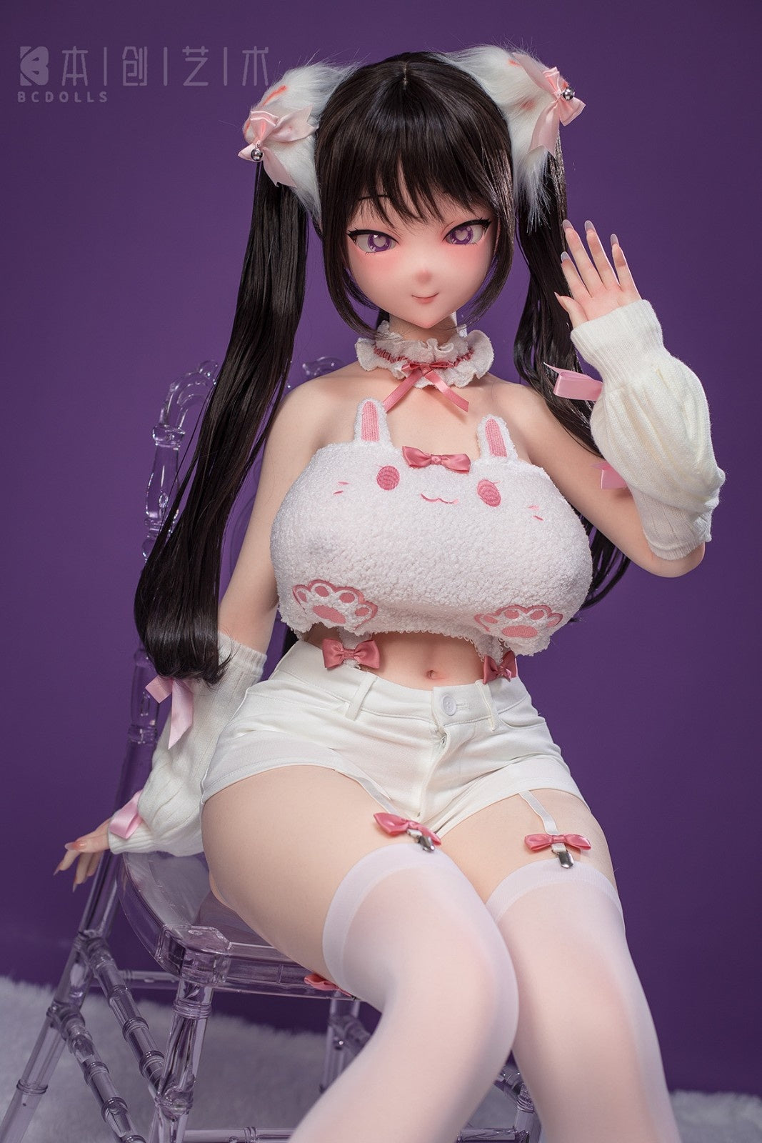 155cm (5ft1") Silicone Anime Sex Doll – Momo - OS155J + O03C