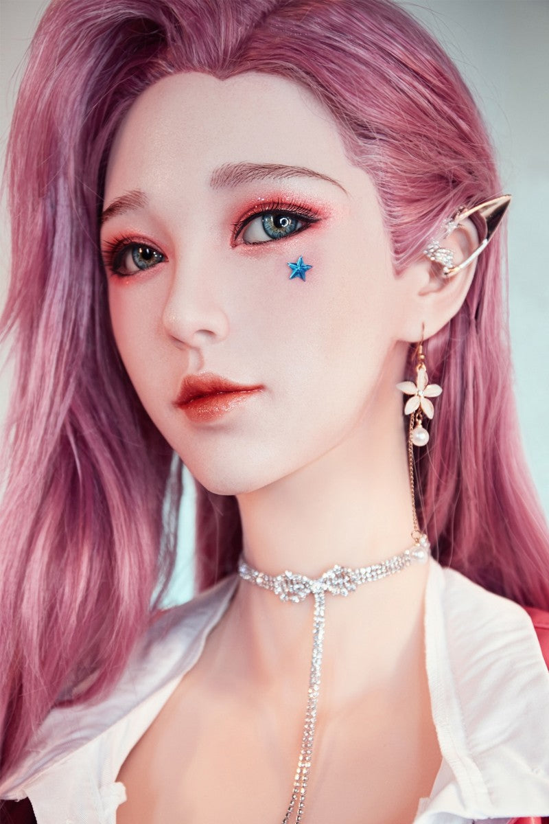 171cm (5ft7") D-Cup Asian Pink Hair Full Silicone Sex Doll – Saner | AU Only