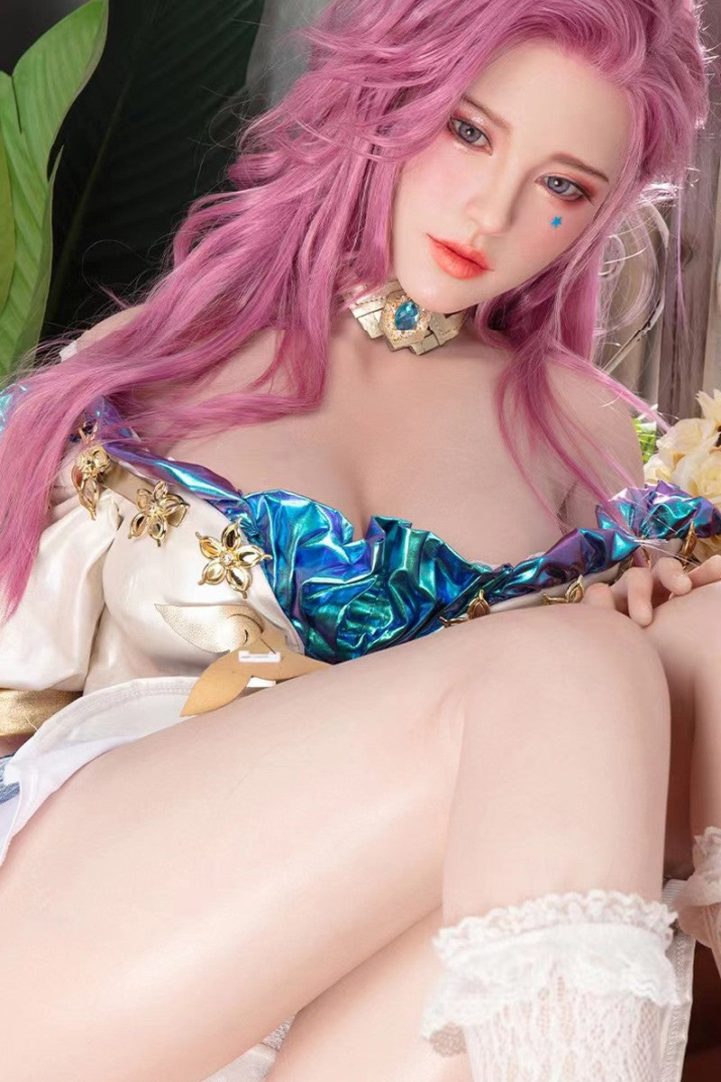171cm (5ft7") D-Cup Asian Pink Hair Full Silicone Sex Doll – Saner | AU Only