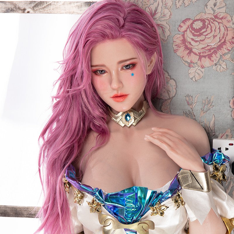 171cm (5ft7") D-Cup Asian Pink Hair Full Silicone Sex Doll – Saner | AU Only