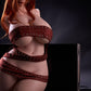 102cm (40.1") BBW Redhead Silicone Torso Doll – Marina