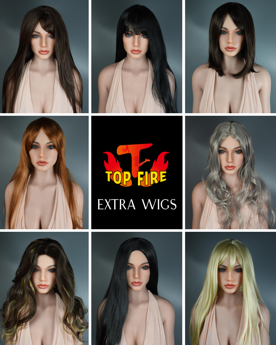 Top Fire Extra Wigs