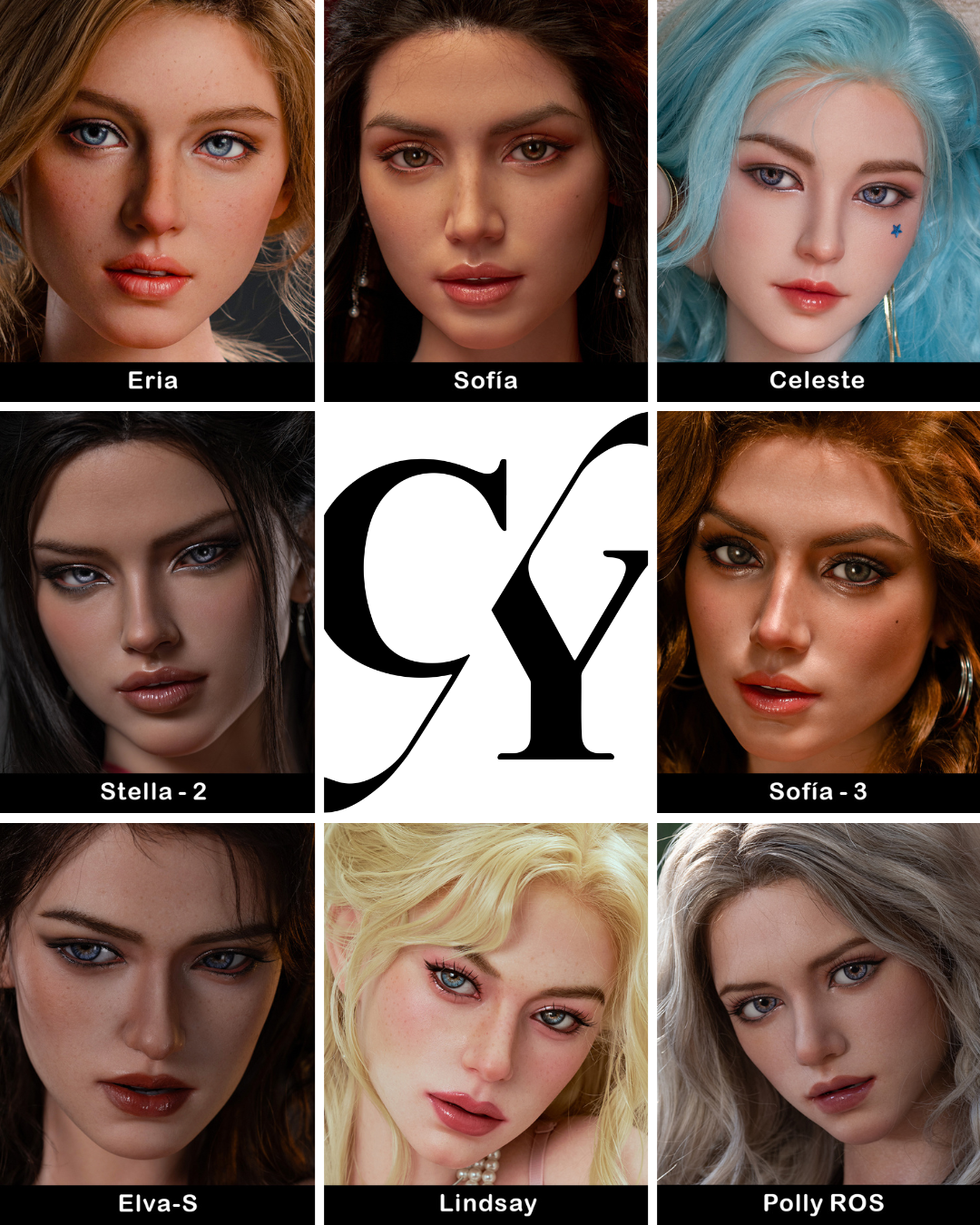 Top CY-Doll Extra Heads