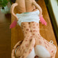155cm (5ft1") Blonde Furry Silicone Fantasy Sex Doll with Movable Jaw - Lyora
