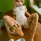 155cm (5ft1") Blonde Furry Silicone Fantasy Sex Doll with Movable Jaw - Lyora
