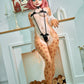 155cm (5ft1") Pink Hair Furry Silicone Fantasy Sex Doll with Movable Jaw - Lyora