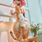 155cm (5ft1") Pink Hair Furry Silicone Fantasy Sex Doll with Movable Jaw - Lyora