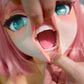 155cm (5ft1") Pink Hair Furry Silicone Fantasy Sex Doll with Movable Jaw - Lyora