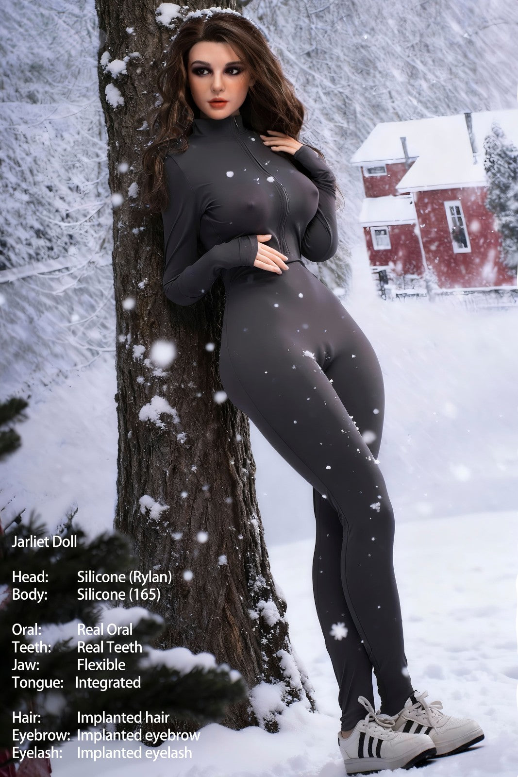 165cm (5ft5") C-Cup Full Silicone Real Oral Sex Doll – Rylan - In Stock | US Only