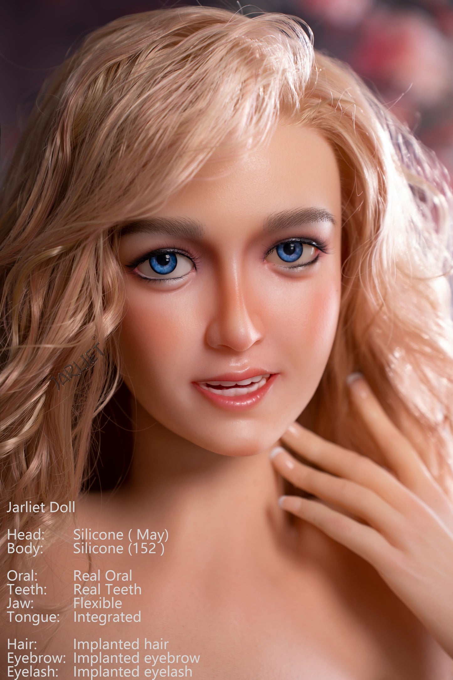 156cm (5ft1") B-Cup Full Silicone Real Oral Sex Doll – May - In Stock | US Only