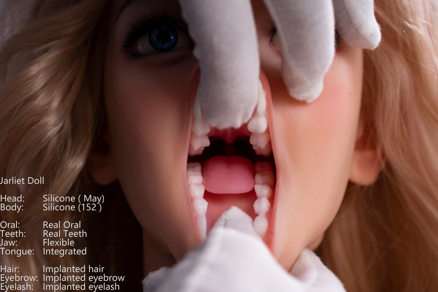 156cm (5ft1") B-Cup Full Silicone Real Oral Sex Doll – May - In Stock | US Only
