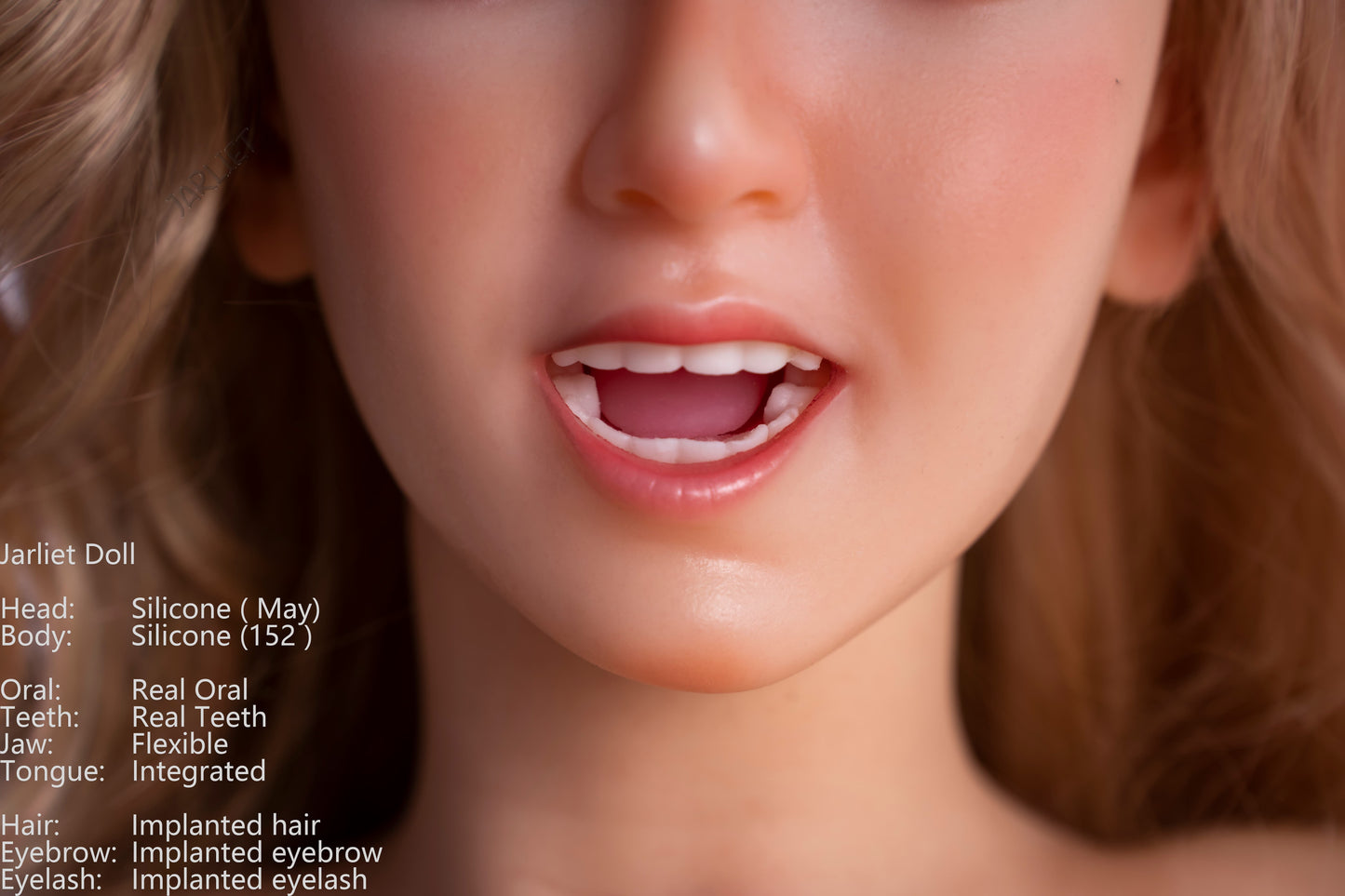 156cm (5ft1") B-Cup Full Silicone Real Oral Sex Doll – May - In Stock | US Only
