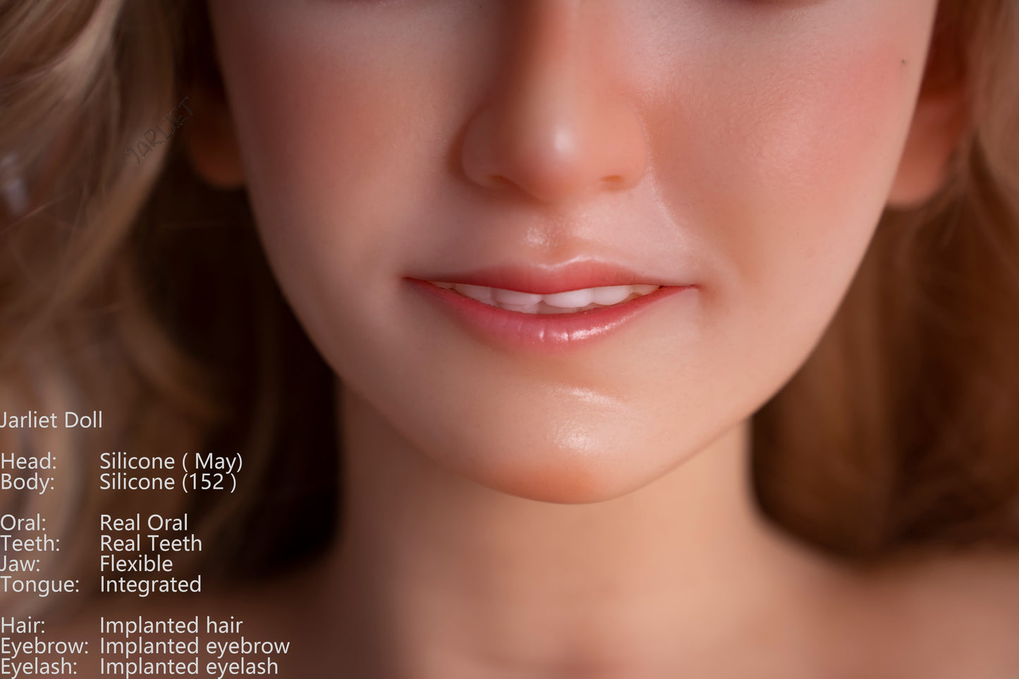 156cm (5ft1") B-Cup Full Silicone Real Oral Sex Doll – May - In Stock | US Only