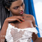 160cm (5ft3") Ebony Real Skin Texture Silicone Sex Doll -  C-Cup - Betsy