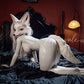 160cm (5ft3") White Fox Full Silicone Furry Sex Doll – Sorelle