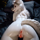 160cm (5ft3") White Fox Full Silicone Furry Sex Doll – Sorelle