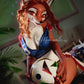 160cm (5ft3") Furry Fox with Hair Full Silicone Movable Jaw Sex Doll - Sorelle