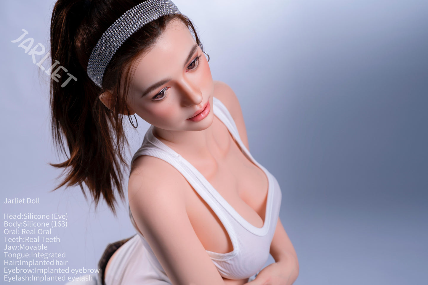 163cm (5ft4") D-Cup Full Silicone Real Oral Sex Doll – Eve - In Stock | US Only