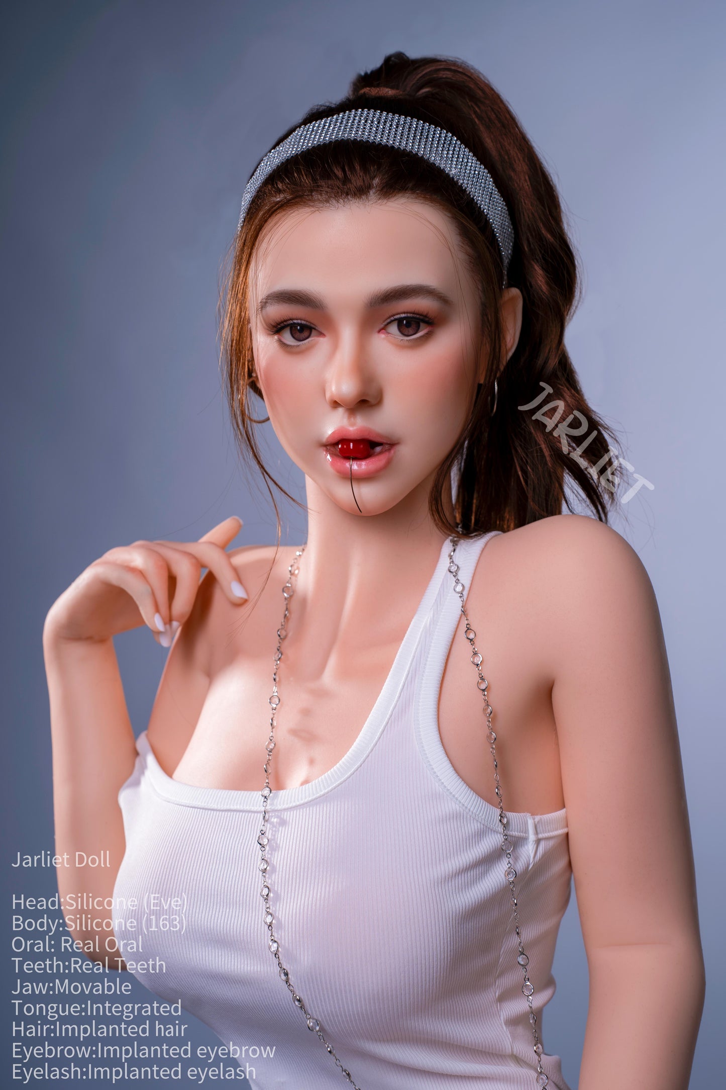 163cm (5ft4") D-Cup Full Silicone Real Oral Sex Doll – Eve - In Stock | US Only