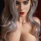 164cm (5ft4') Movable Jaw Head and TPE Body Platinum Hair Sexy Doll - In Stock | US Only